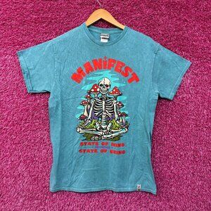 Your Highness Manifest Your State of Mind Skeleton T-shirt size medium